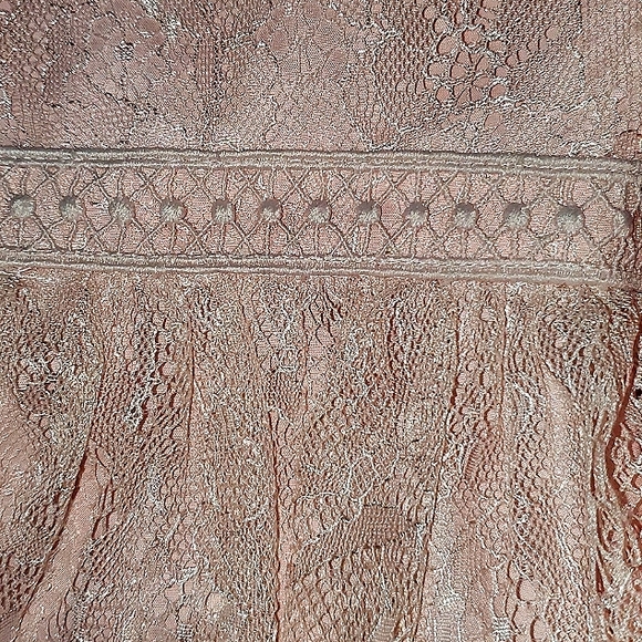 ADRIANNA PAPEL CHANTILLY LACE TIER DRESS SIZE 8 - Picture 7 of 8